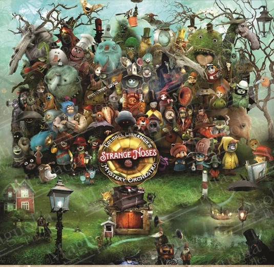 Puzzle orquesta espeluznante de 1023 piezas