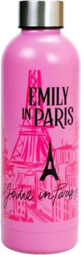 Botella de acero inoxidable Emily in Paris - 1 unidad