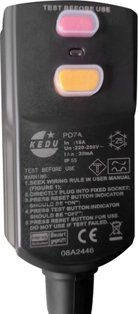 Uso seguro gracias al interruptor diferencial RCD