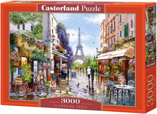Puzzle de 3000 piezas - París en flor