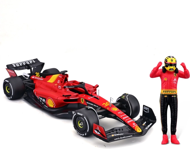 Figura del piloto para una exhibición perfecta