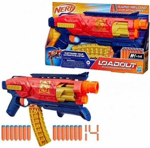 Lanzador Hasbro Nerf Loadout Shadowspeed Recon
