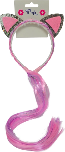 Diadema infantil con orejitas