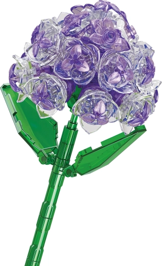 Set de construcción creativo de flores: ramo decorativo compatible hecho con bloques