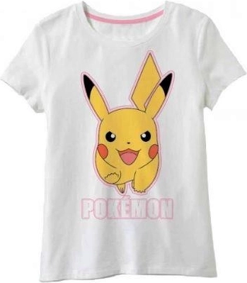 Camiseta blanca de Pokémon