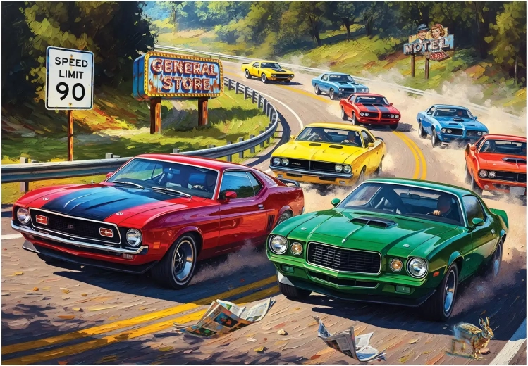 Puzzle Amante de la velocidad XL 260 piezas
