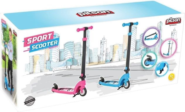Patinete rosa para niños