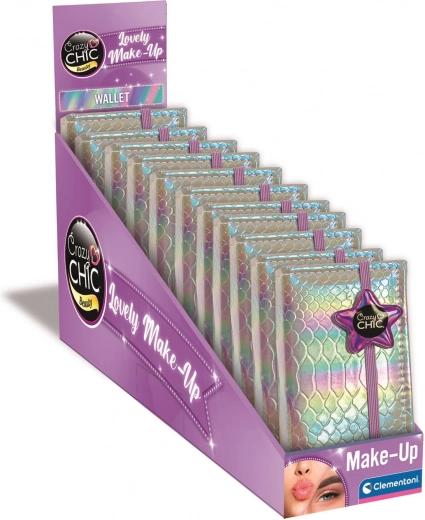 Paleta de cosméticos CRAZY CHIC – neceser holográfico para niños
