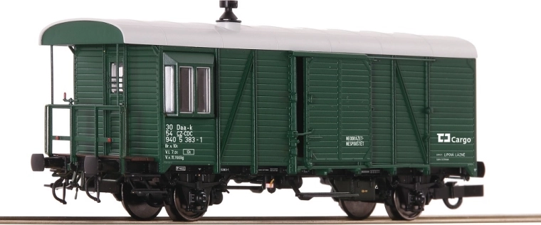 Vagón de servicio Roco Daa-k ČD Cargo H0