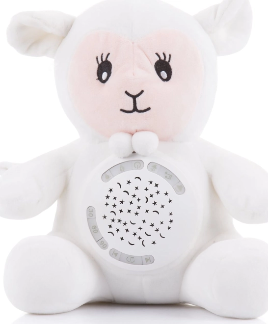 Ovejita de peluche con proyector y música CHIPOLINO