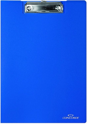 Carpeta portapapeles A4 azul CONCORDE