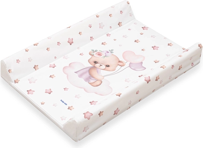 Cambiador BABY MIX Osito 47 × 70 cm rosa