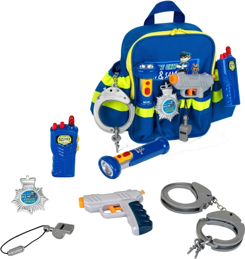 Mochila policial infantil Ben&Sam con accesorios Klein