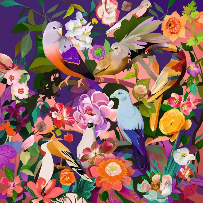 Ravensburger puzzle cuadrado Art & Soul: observación de aves 750 piezas