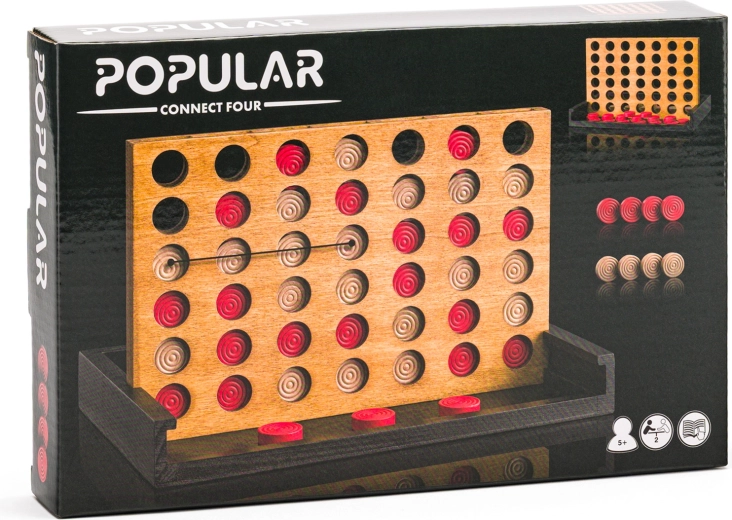 Juego de madera Popular 4 en raya