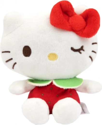Peluche perfumado Hello Kitty Macedonia de 12 cm – fresa