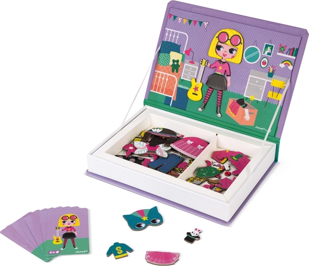 Juego de moda con imanes