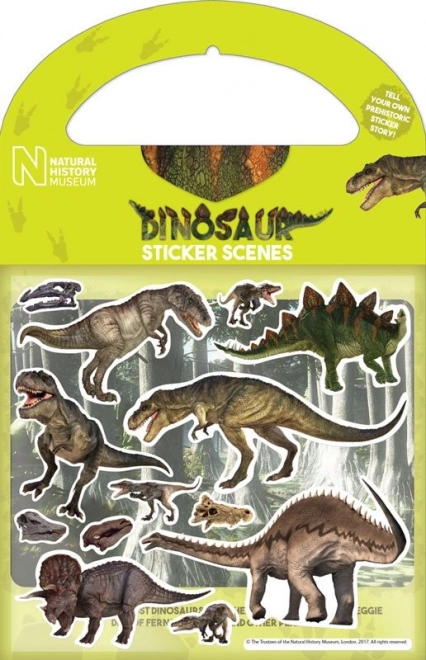 Pegatinas de dinosaurios – adhesivos decorativos reutilizables