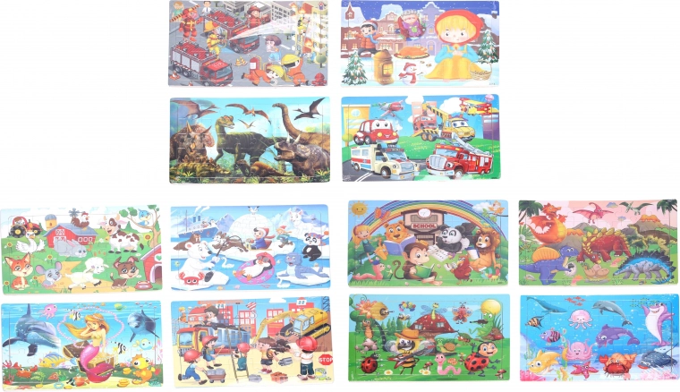 Puzle infantiles de 30 piezas