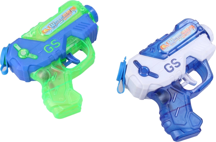 Pistola de agua transparente de 15 cm - 1 unidad