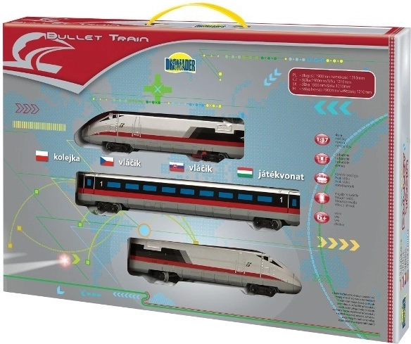 Tren Bullet Train a pilas – Básico (3 piezas)