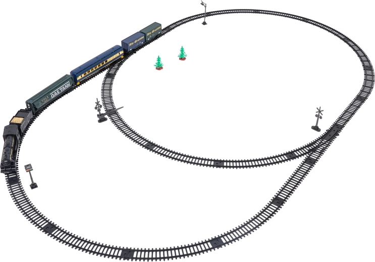 Amplio circuito para el tren