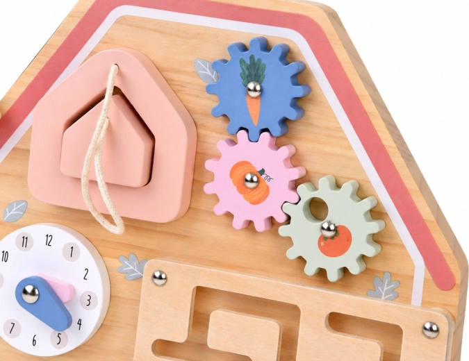 Reloj, cuentas y bloques giratorios