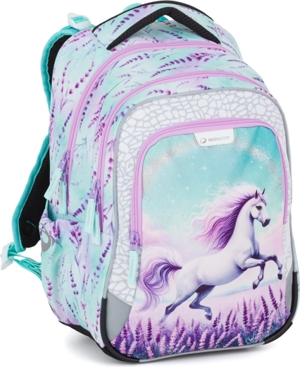 Bagmaster lumi mochila escolar con motivo de caballo