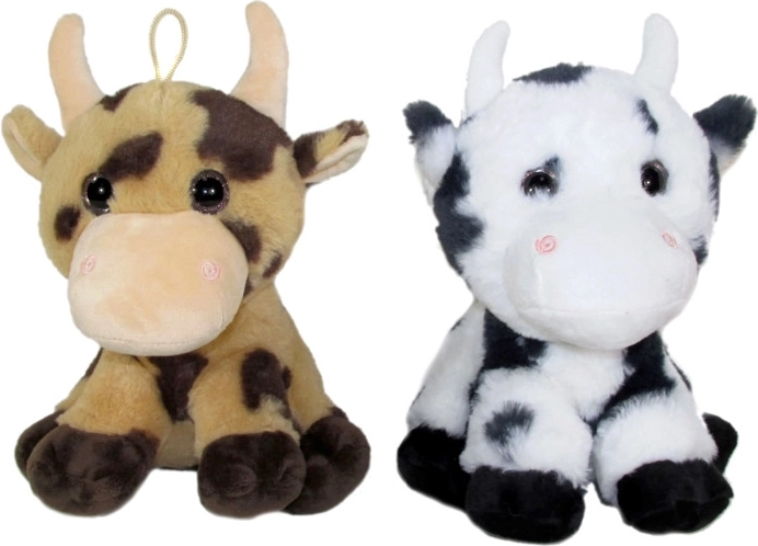 Vaca de peluche de 20 cm con sonido
