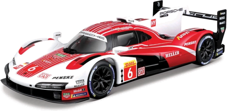 Maisto RC Endurance Racer – Porsche 963 1:24 con carga USB y 2,4 GHz