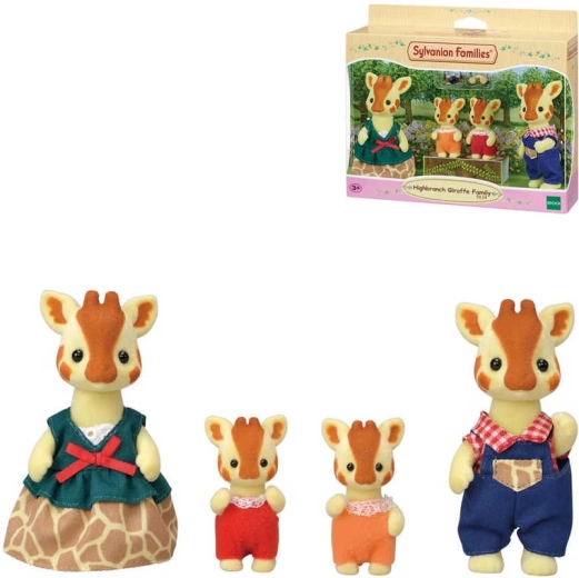 Sylvanian Families familia de jirafas - 4 unidades
