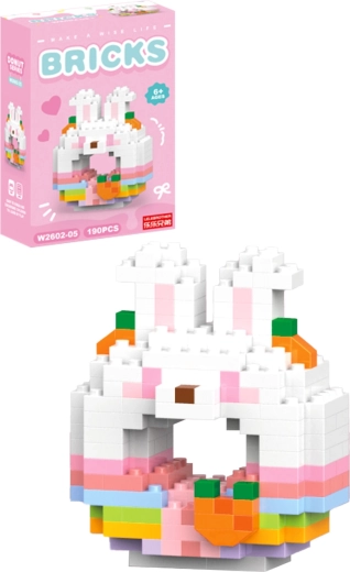 Juego de construcción Sparkys Conejito Donut (190 piezas)