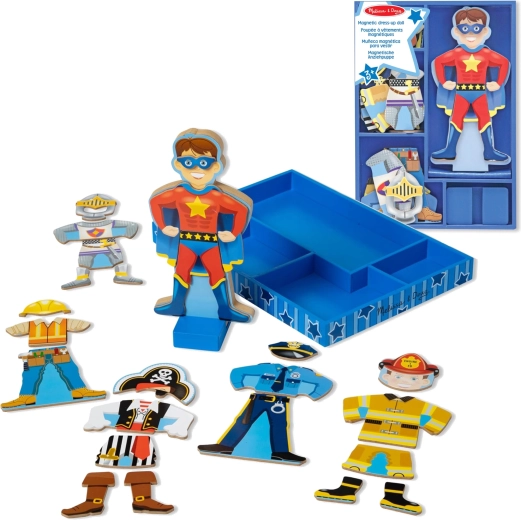 Juego magnético de madera para disfrazarse Billy Melissa & Doug