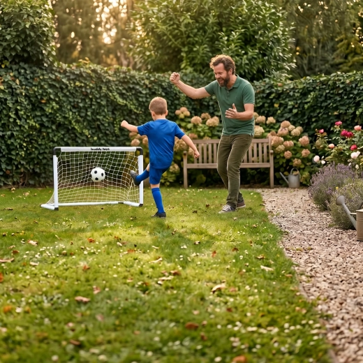 Diversión para pequeños futbolistas