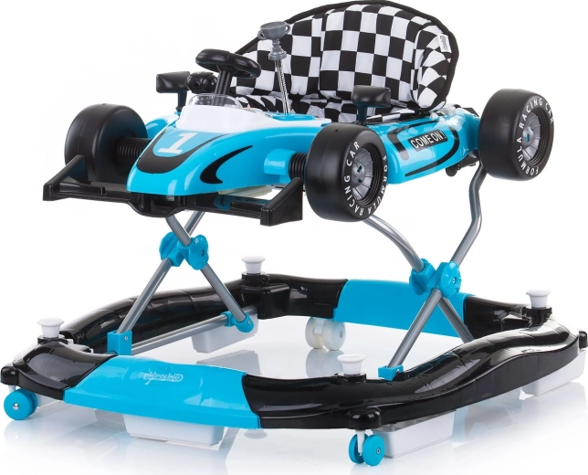 Andador interactivo 4en1 Car Racer Blue