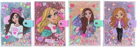 Cuaderno con lentejuelas para niñas