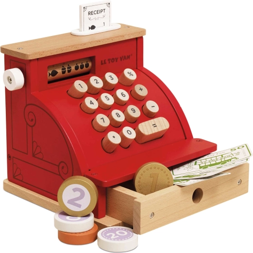 Caja registradora de madera para jugar Le Toy Van