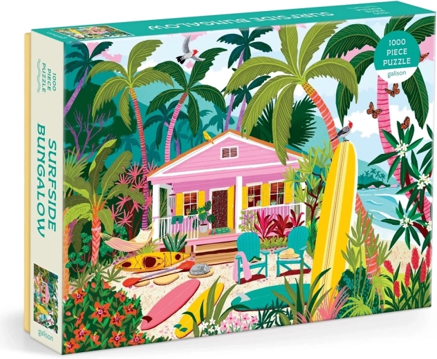 Puzzle Galison Bungaló de surf 1000 piezas