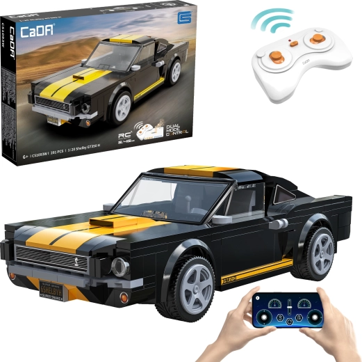 Oferta: set de construcción CaDA RC coche de carreras Shelby GT 350H con embalaje dañado