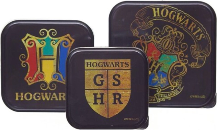 Caja para merienda Harry Potter 3 en 1