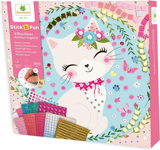 Stick & Fun mosaico – mascotas