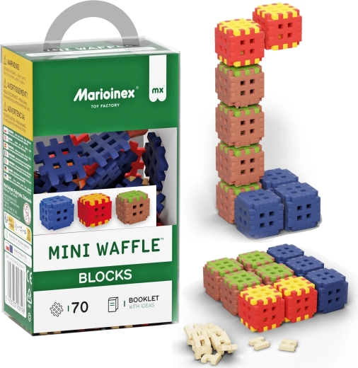 Bloques de construcción Mini Waffle Blocks 70 piezas MARIOINEX