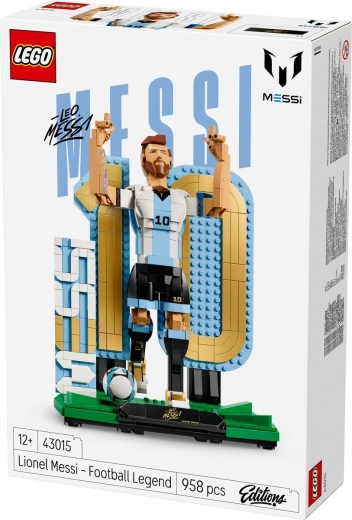 Detalles de coleccionista: MESSI, número 10 y balón