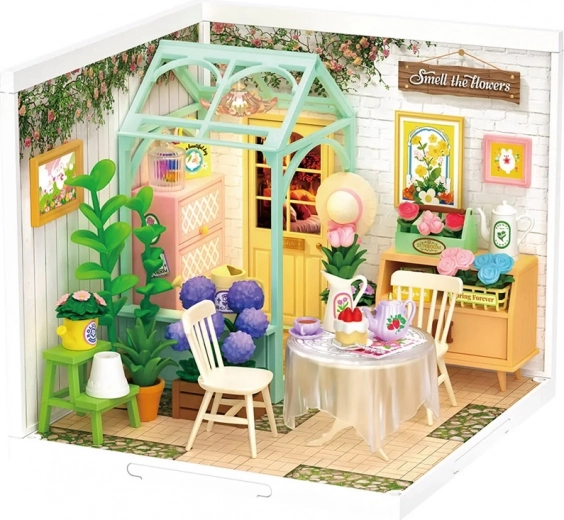 Casa en miniatura Jardín de té floreciente – ROLIFE SUPER CREATOR