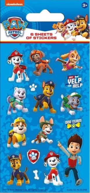 Pegatinas PATRULLA CANINA – azules