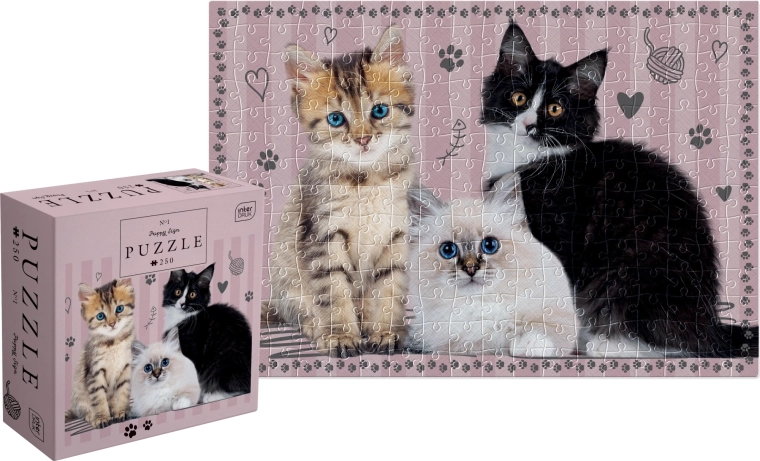 Puzzle Crías – gatitos 250 piezas