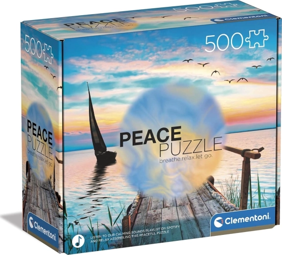 Puzzle de 500 piezas CLEMENTONI Peace Collection – Peaceful Wind