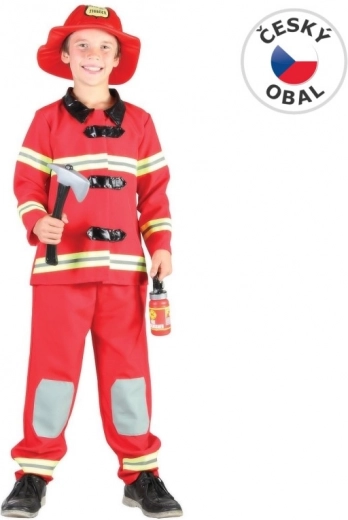 Disfraz de bombero de carnaval para niños