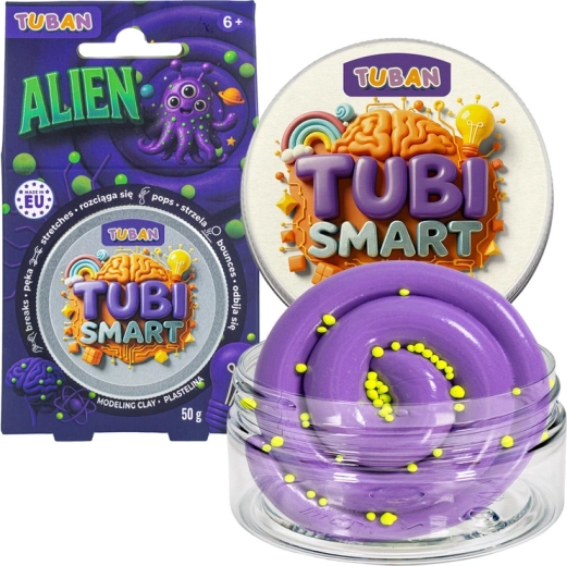 Plastilina sensorial Alien de Tubi Smart