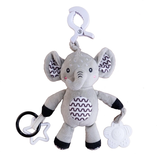 Mordedor y anillas para el tacto y el agarre